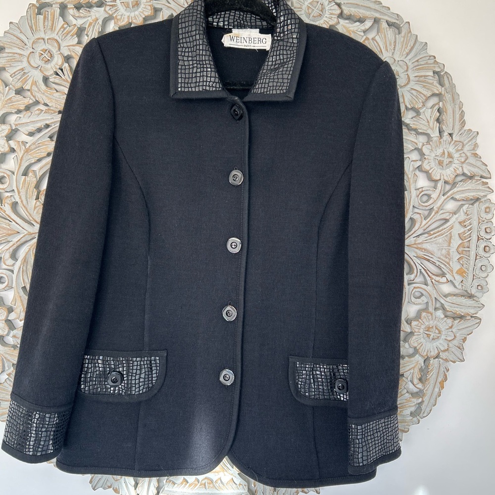 Vintage Weinberg Paris Blazer Jacket – Size 6
